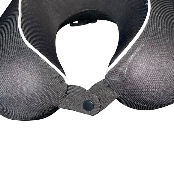 G Force Neck Pillow Travel Memory Foam Washable Cover Built In Compact Storage - Picture 4 of 12